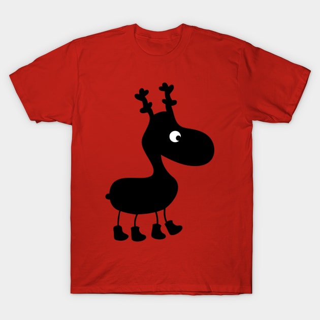 Little black elk T-Shirt by spontania